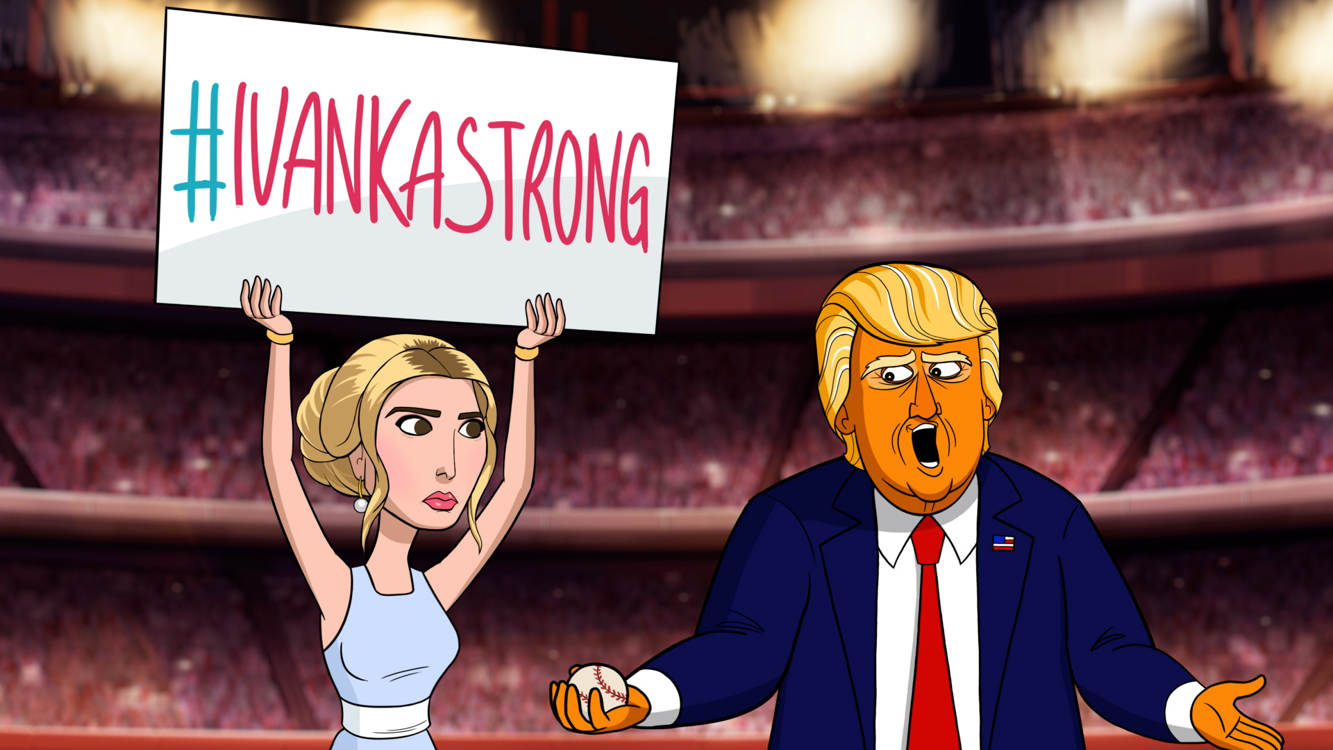 Our cartoon president free online store