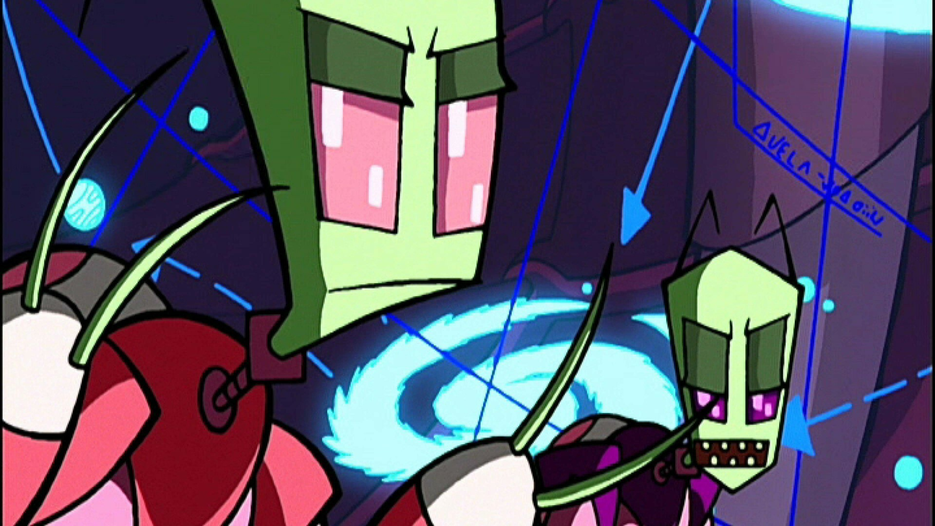 Invader Zim : The Nightmare Begins'