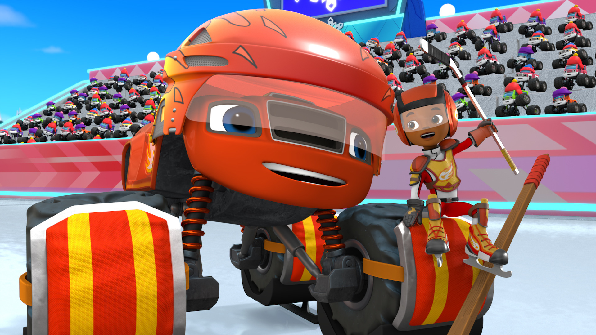 Blaze and the Monster Machines : The Snowflake Games'