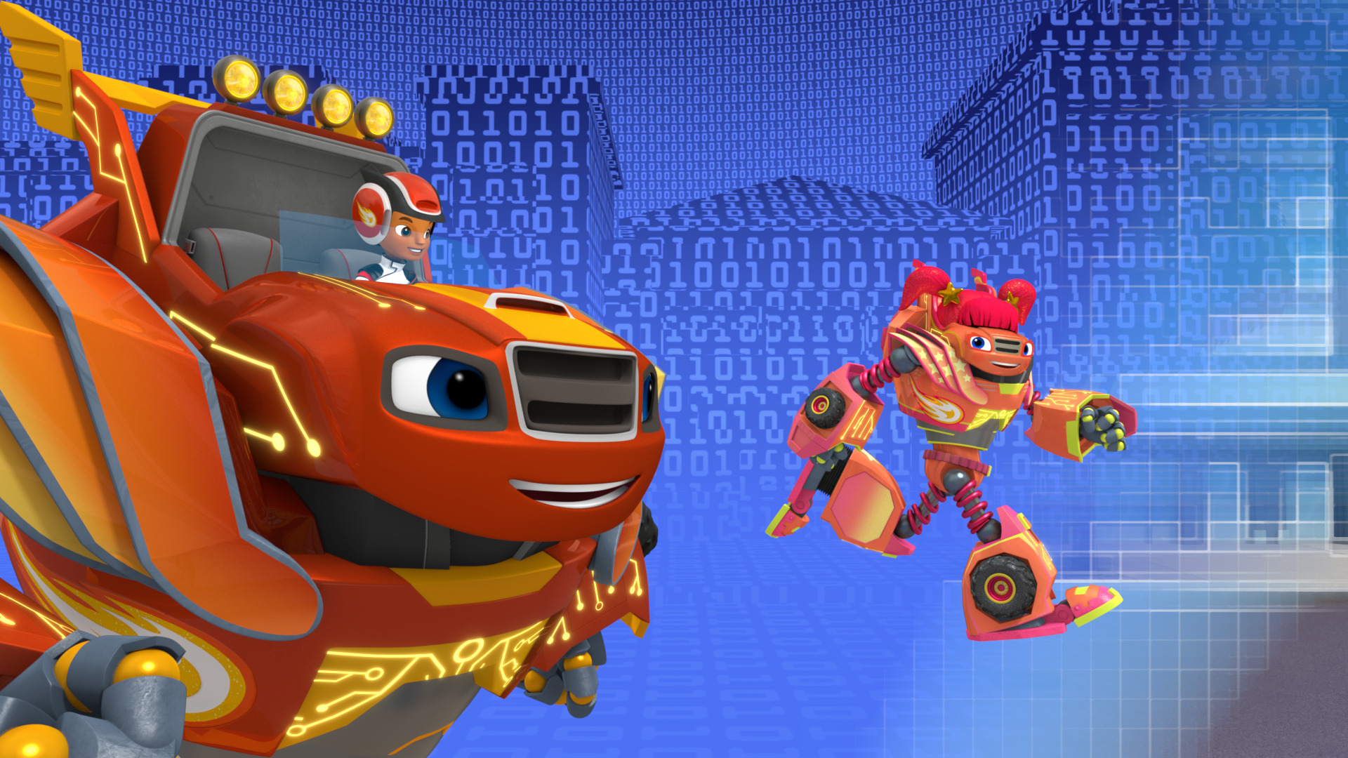 Blaze and the Monster Machines : Flying Robot Rescue'