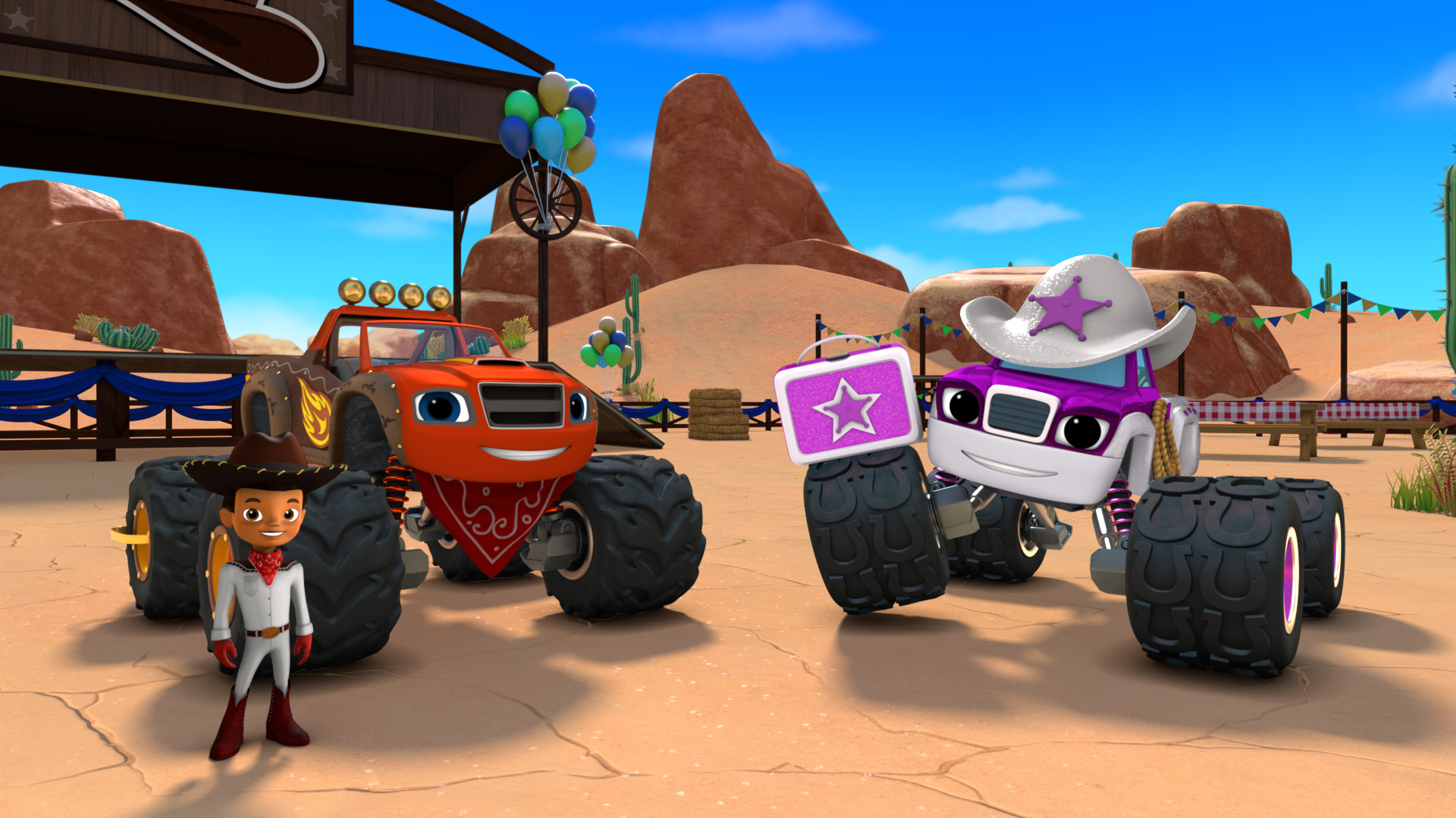 Blaze and the Monster Machines : Wild West Heroes'