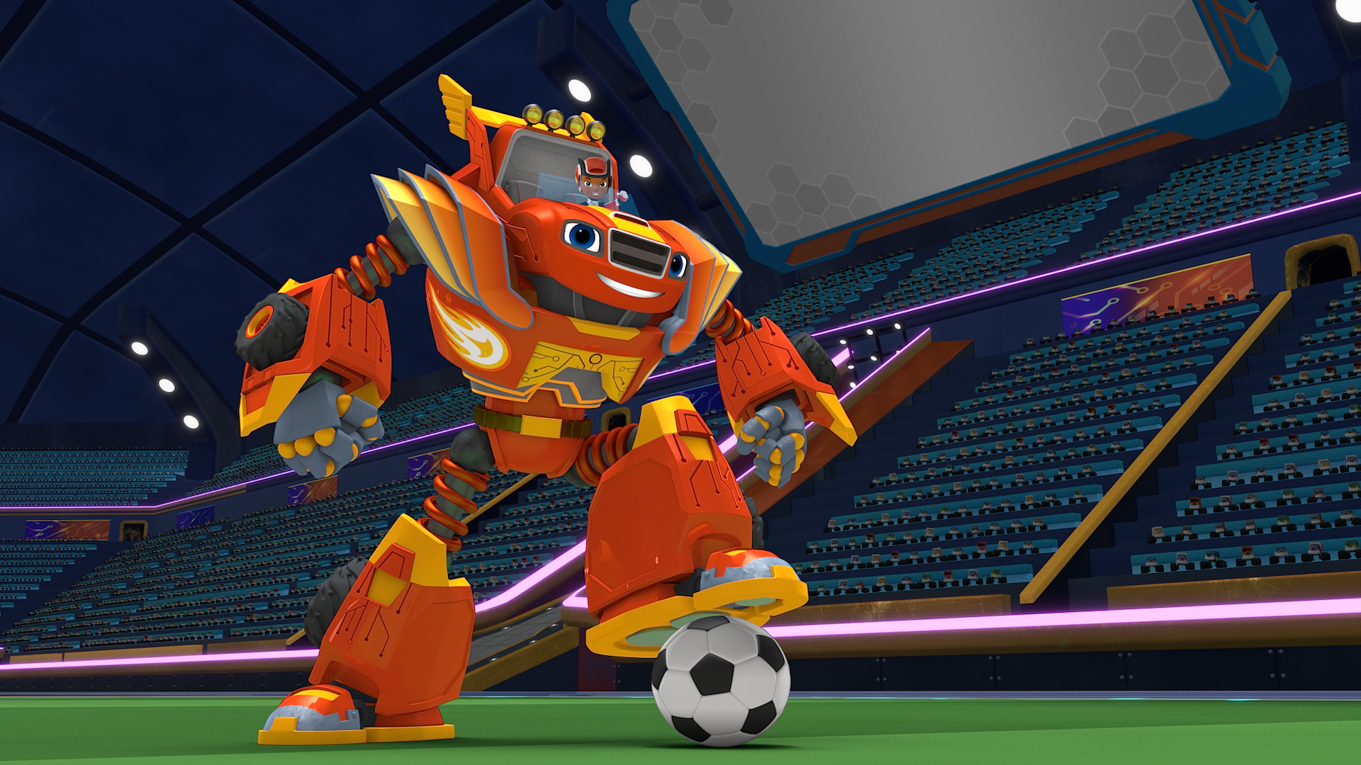 Blaze and the Monster Machines : The Robot Championship'