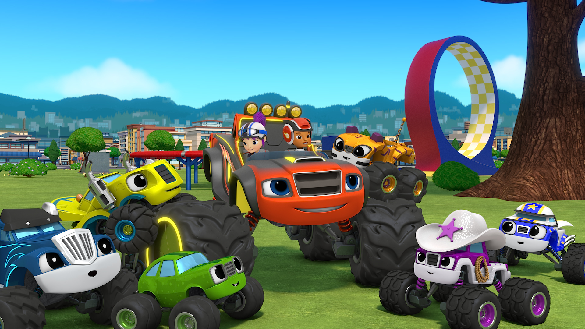 Blaze and the Monster Machines : The Baby Robot From Outer Space'