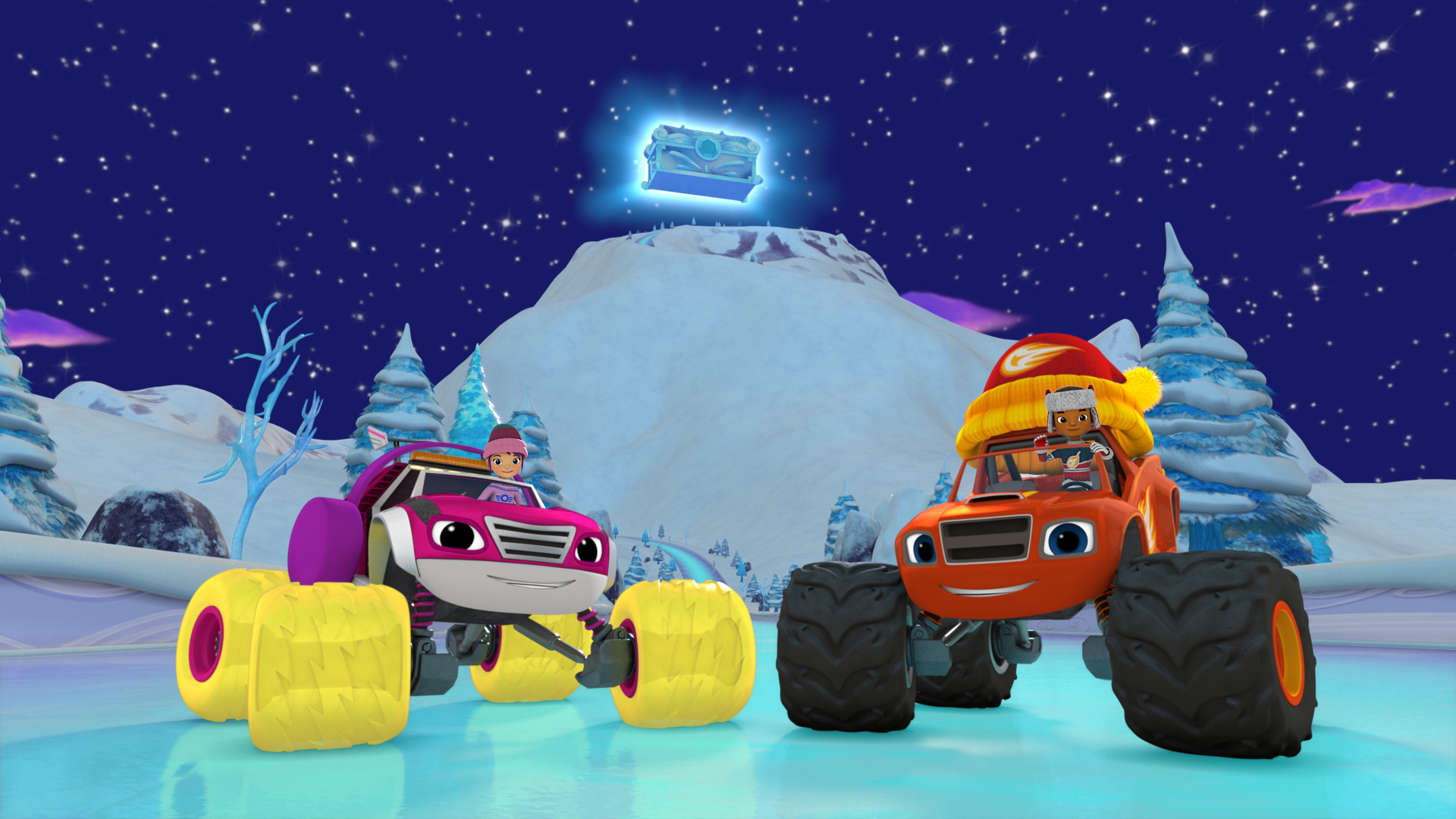 Blaze and the Monster Machines : The Ice Treasure'