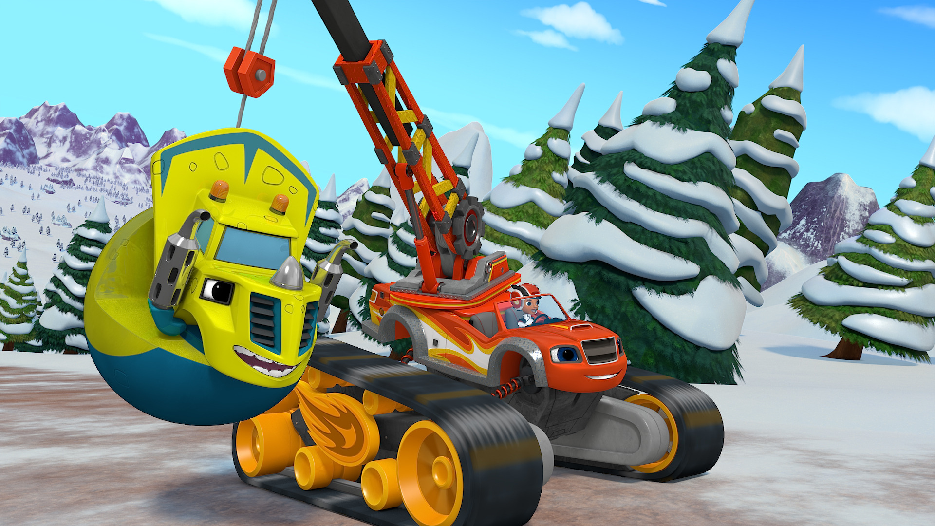 Blaze and the Monster Machines : Super Smash Race'