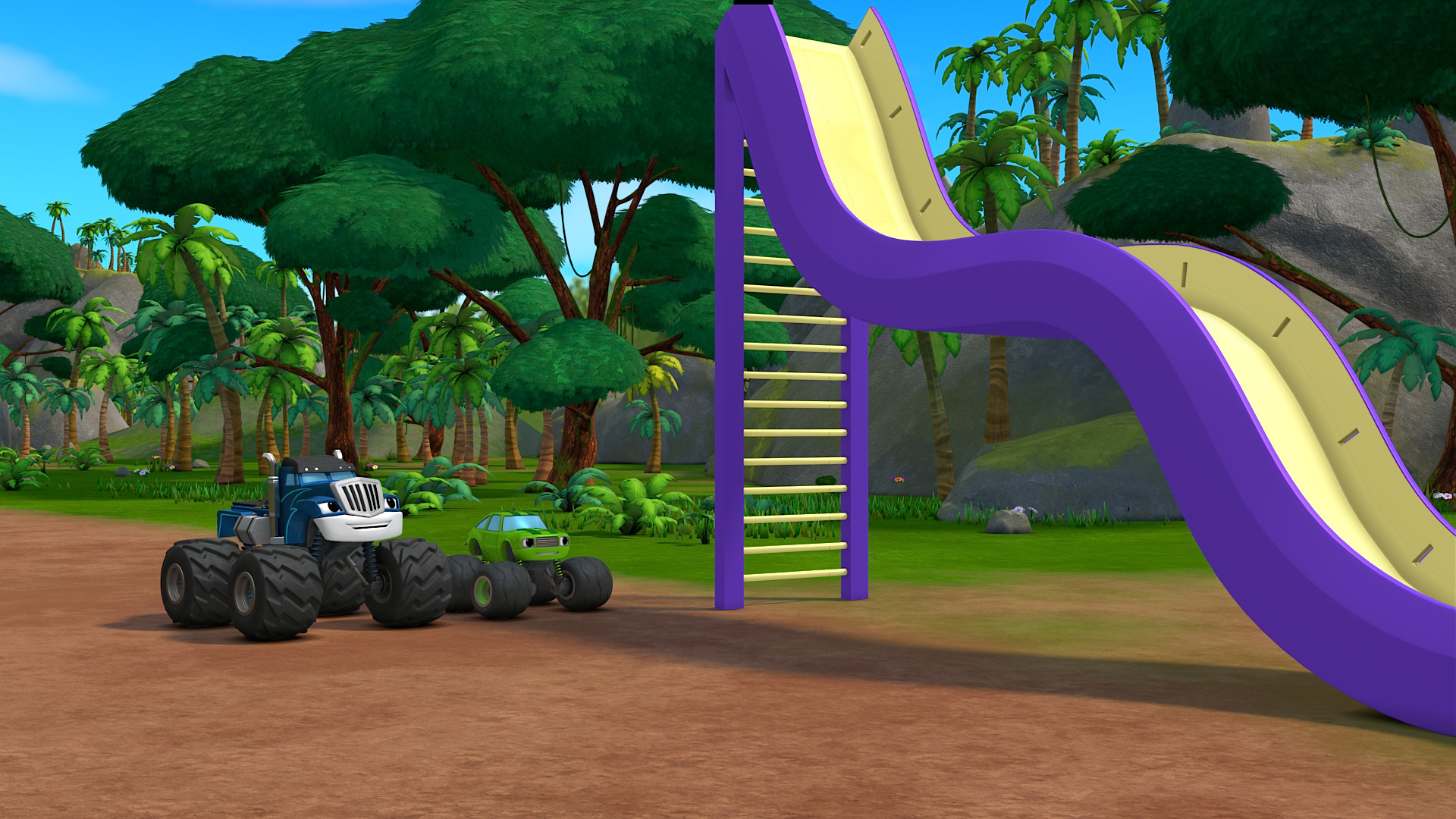 Blaze and the Monster Machines : Super Slide Trophy'