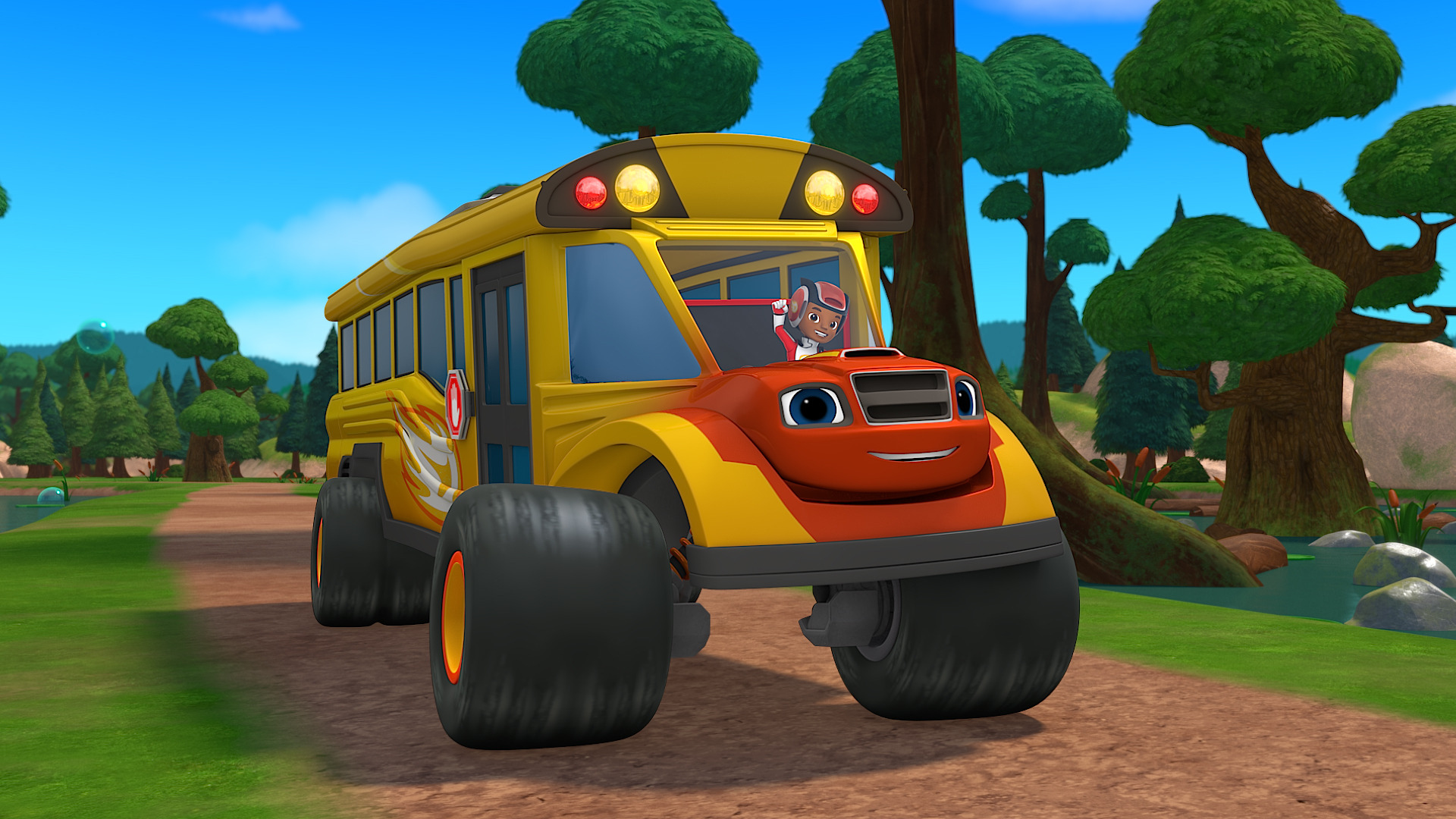 Blaze and the Monster Machines : School Bus Blaze!'