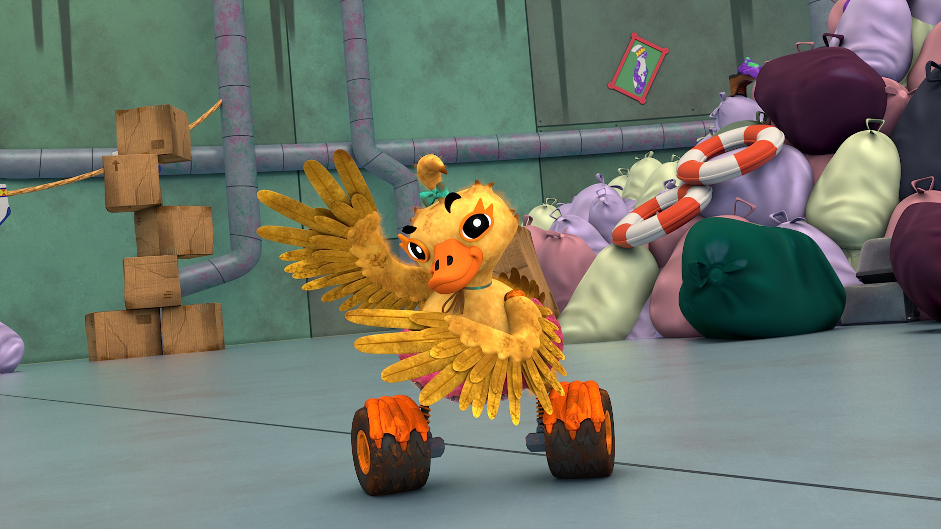 Blaze and the Monster Machines : The Yucky Ducky'