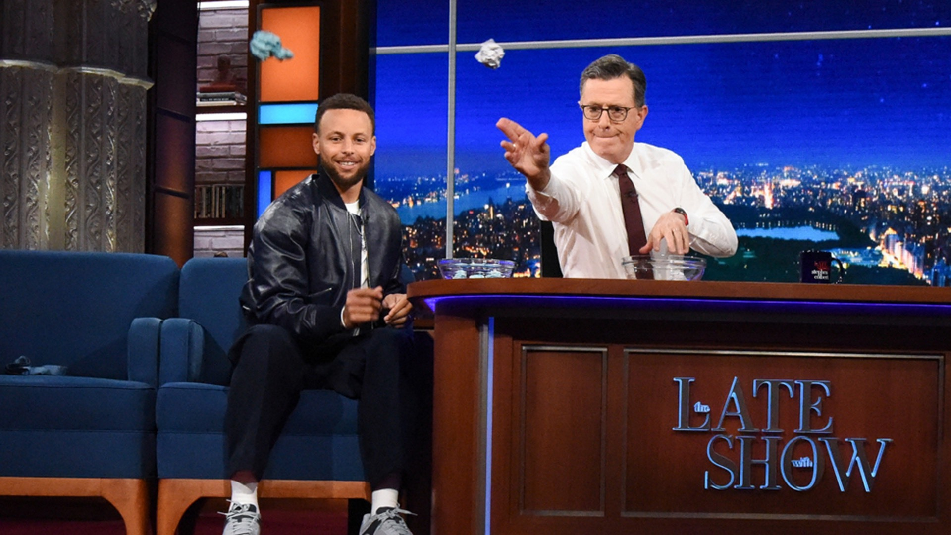 The Late Show with Stephen Colbert : Stephen Curry Vs. Stephen Colbert: The Rematch'