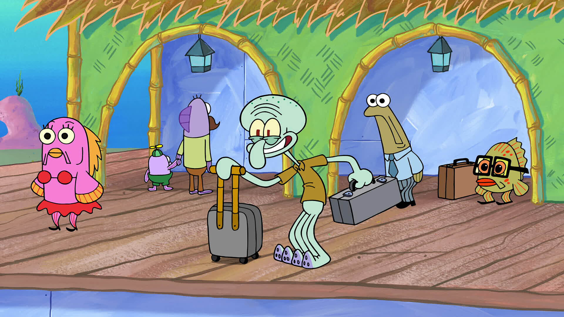 SpongeBob SquarePants : BassWard / Squidiot Box'