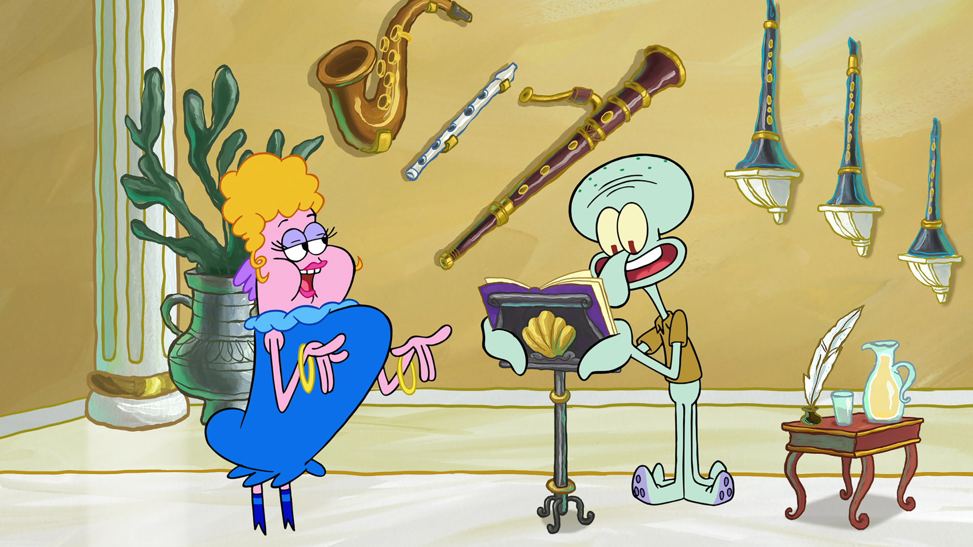 SpongeBob SquarePants : UpWard/Unidentified Flailing Octopus'