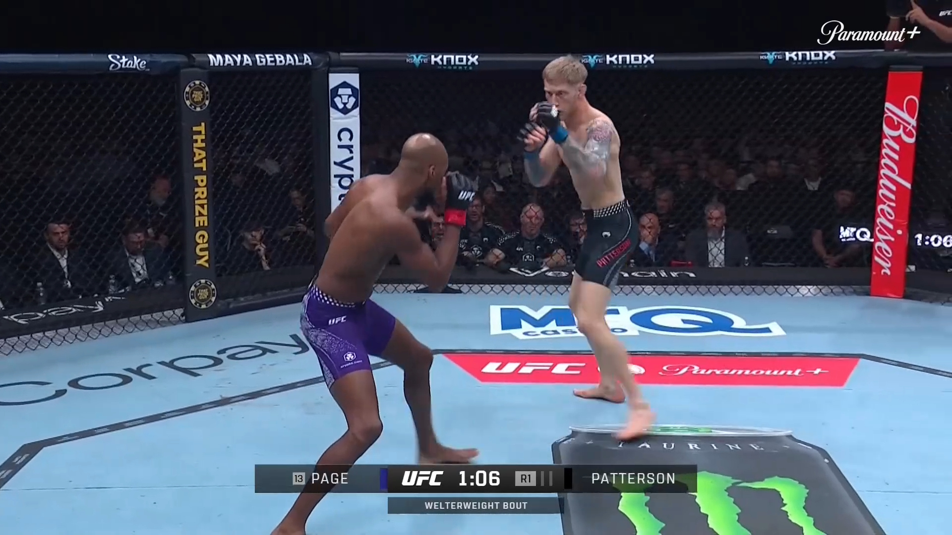 UFC Fight Night : Michael “Venom” Page vs. Sam Patterson (UFC Fight Night: Evloev vs. Murphy - Main)'
