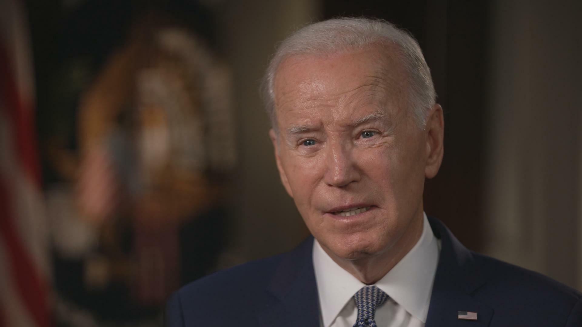 60 Minutes : 10/15/2023: President Biden; Rescue at the Kibbutz; The 50'